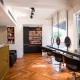 עיצוב מספרה - גבעתיים - תכנון עמדות עבודה למספרה - ליאורה פרידמן