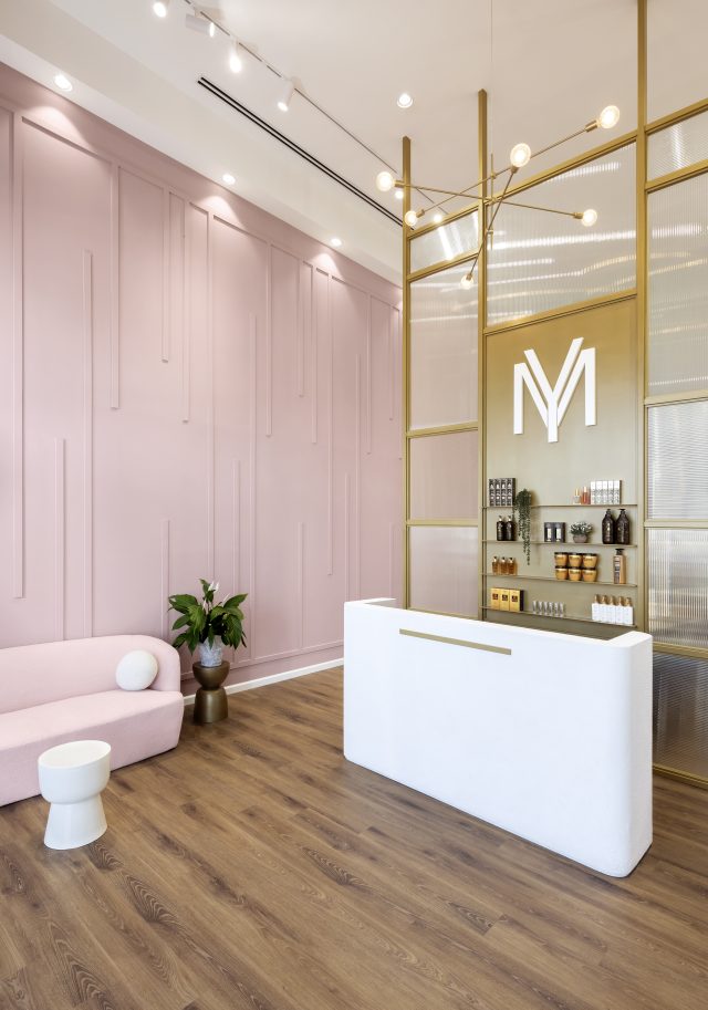 עיצוב מכון החלקות שיער וטיפולי יופי בחדרה